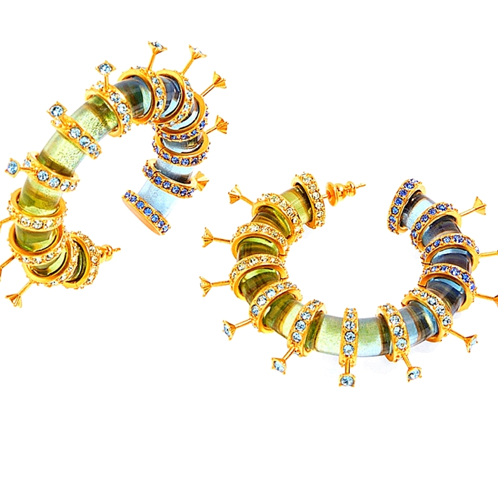 Schiaparelli Gradient Earrings - Picture 4 of 13